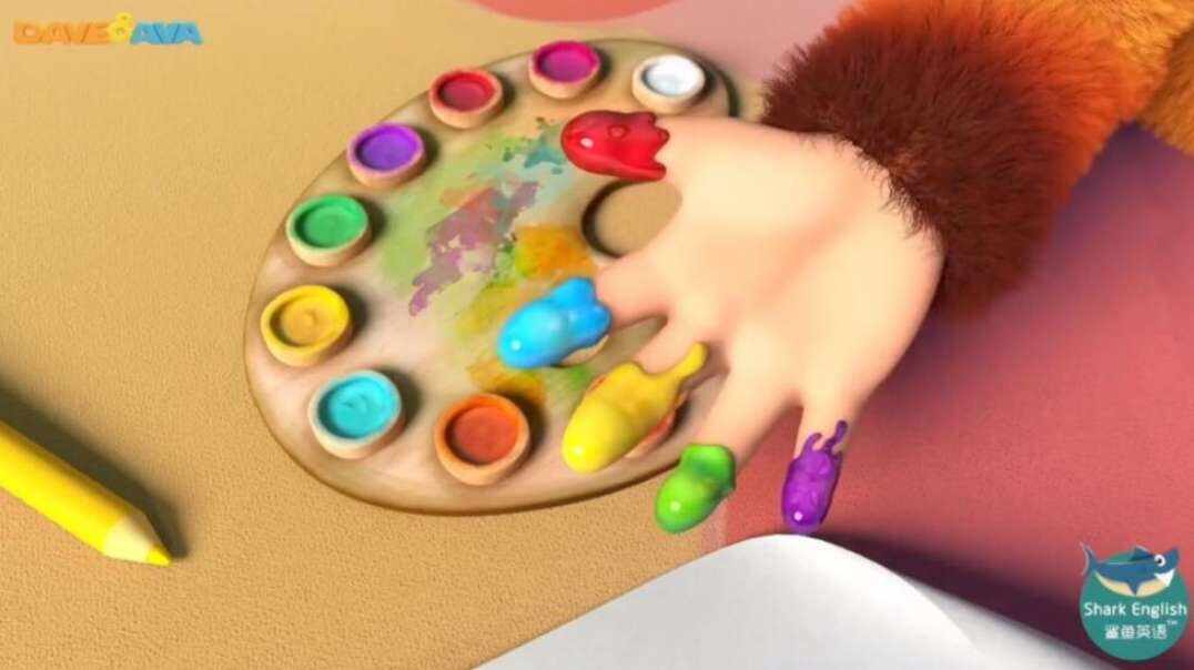 【英语儿歌】Finger Family Colors 手指家族颜色