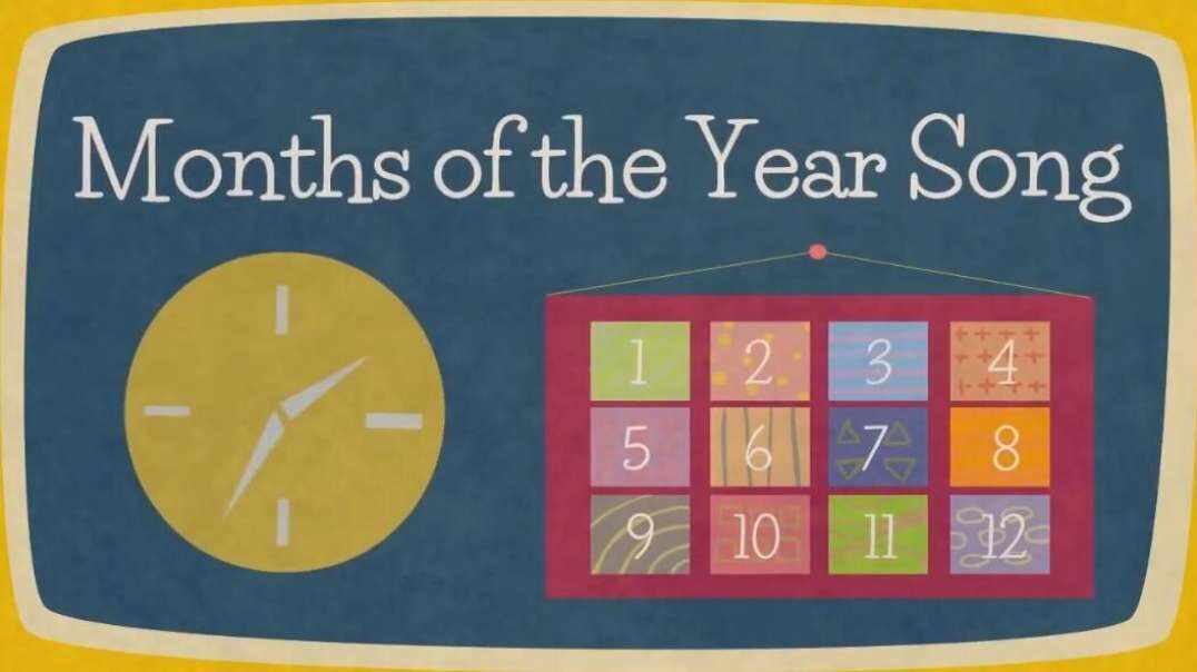【英文歌曲】Months of the Year Song 12月歌