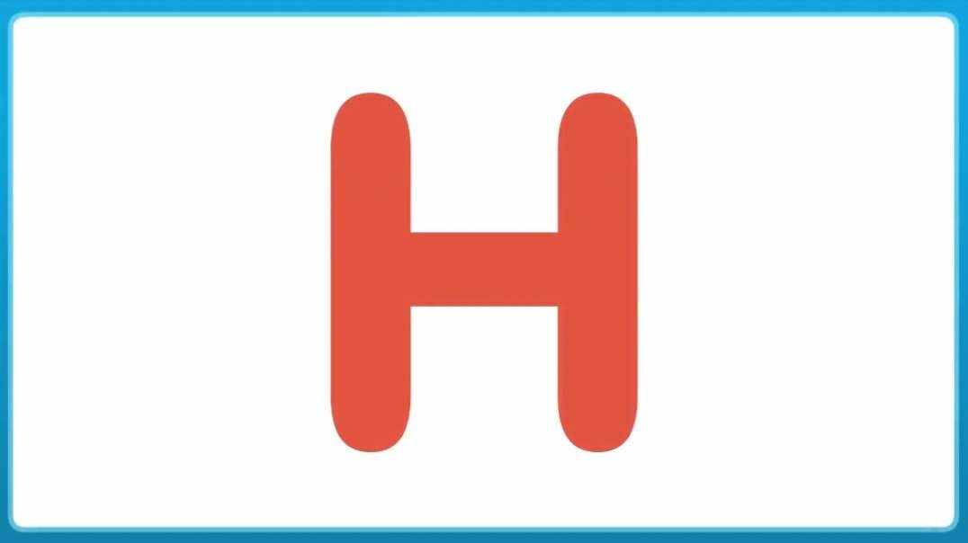 The H Song Uppercase 大写字母H