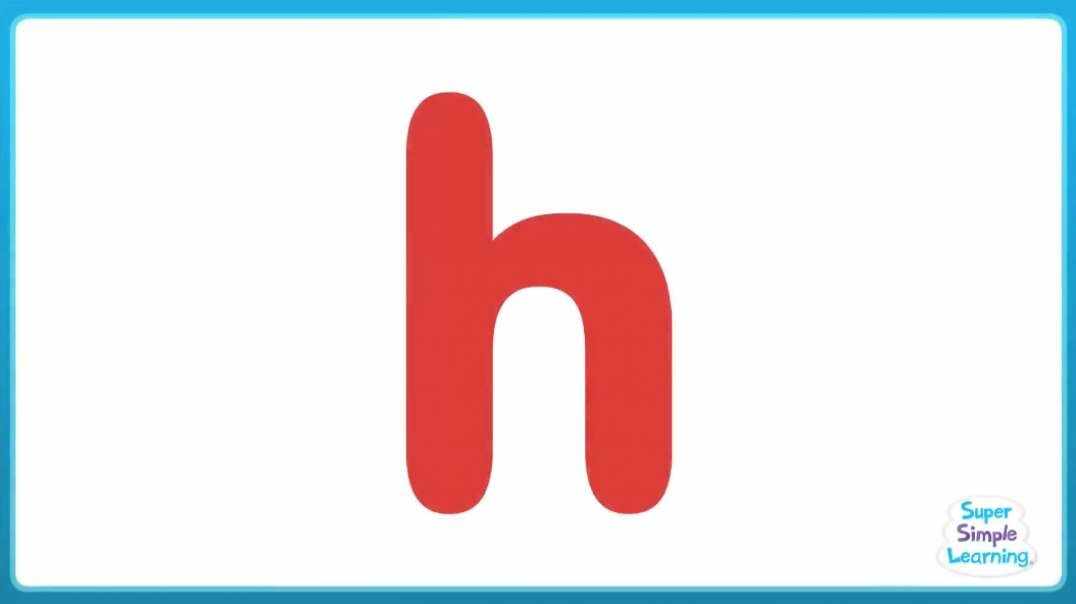 The H Song Lowercase 小写字母h