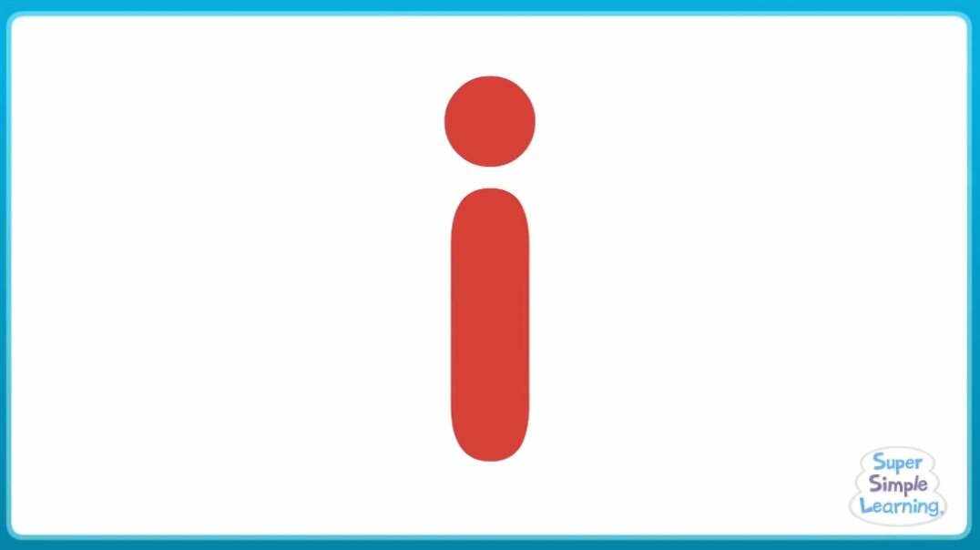 The I Song Lowercase 小写字母i