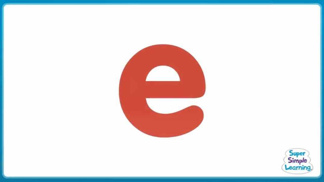 Lowercase e