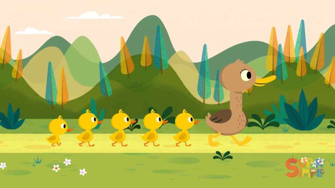 【英文儿歌】Five Little Ducks 五只小鸭子