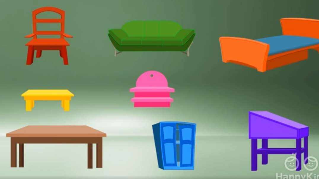 【英文儿歌】Furniture Song