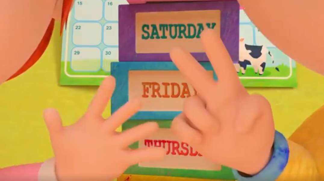 【英文儿歌】The Days of the Week Song