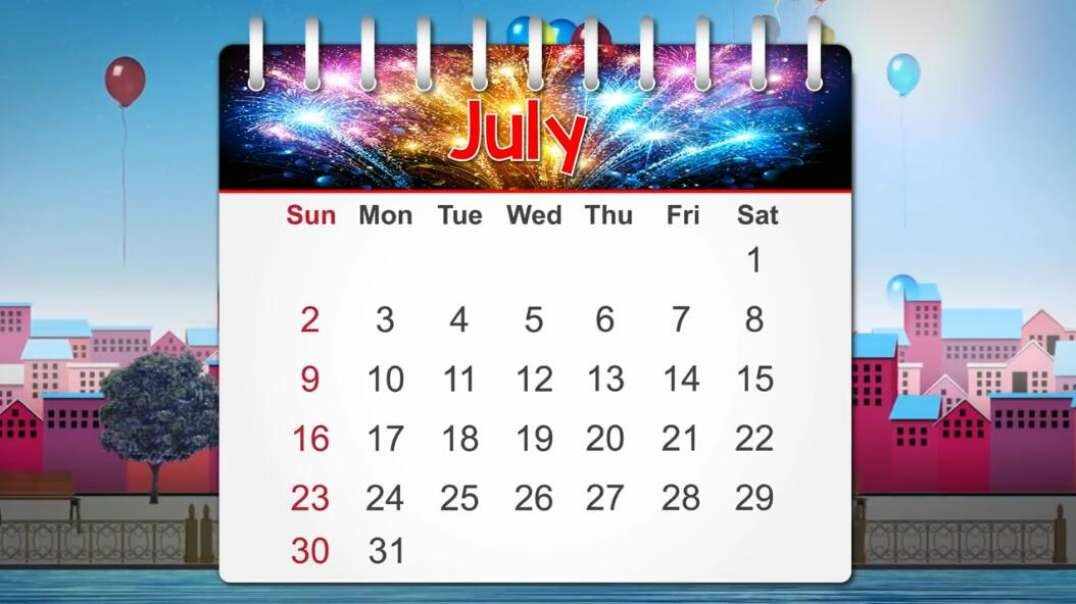 【英文歌曲】July 7月