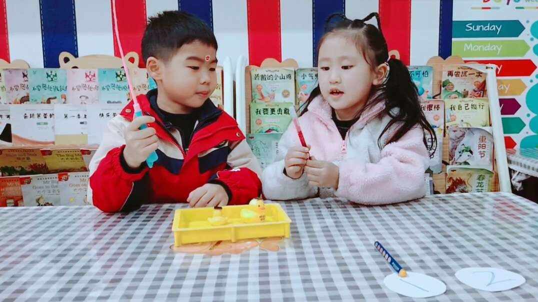 英文绘本演绎 Hook a Duck