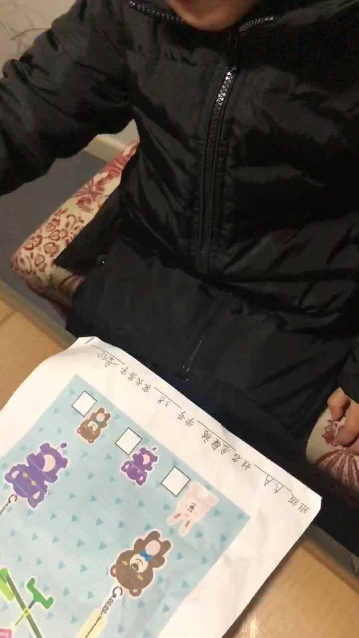 2019.12.17大A班金粲祐哪个玩具更重—轻重排序