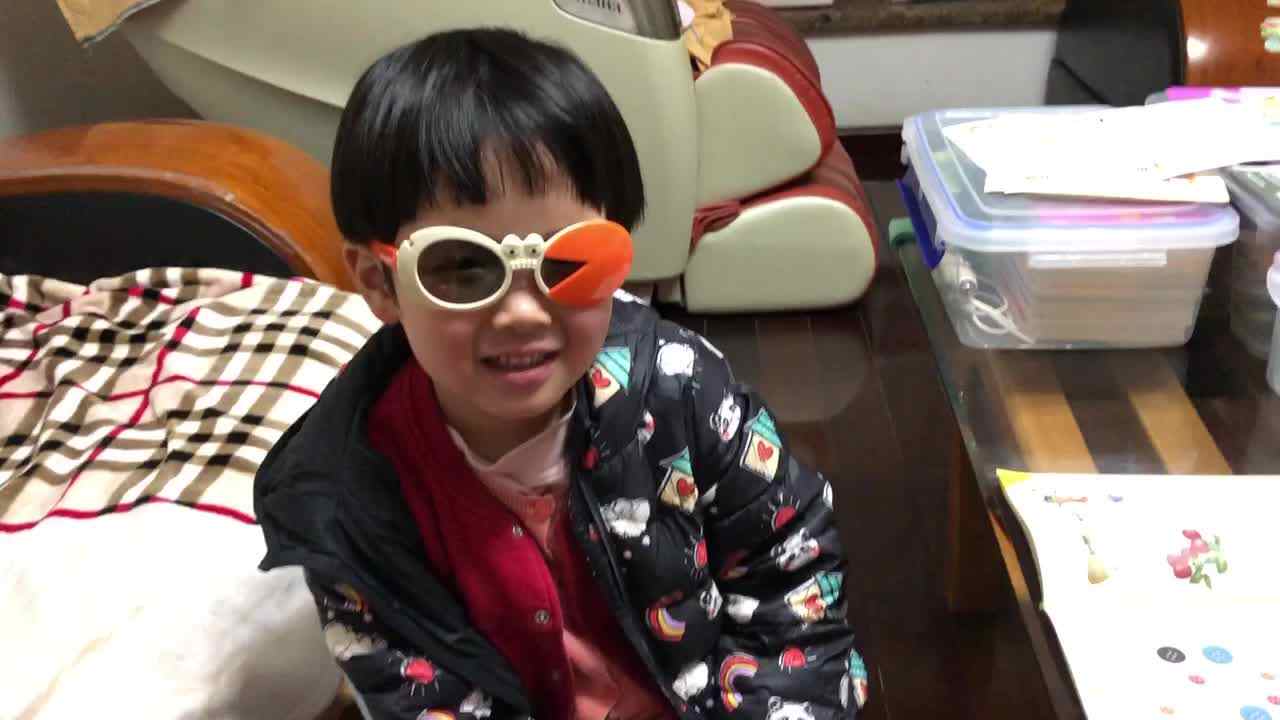 实验中班5号小朋友作业反馈