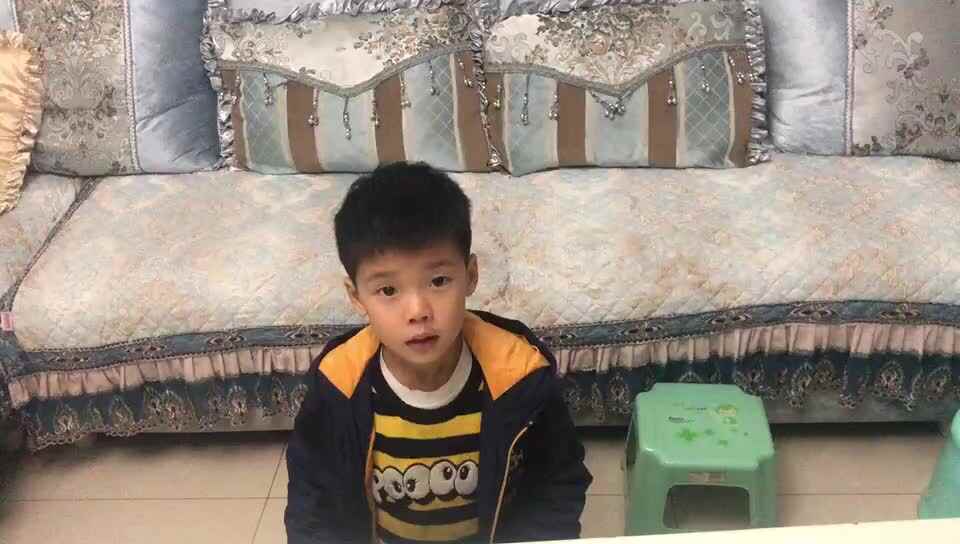 2019.11.16大A班雒昊然《弯弯的月儿小小的船》