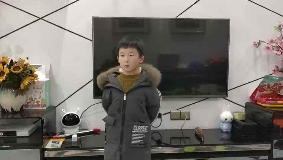 2019.12.23大A班冉皓宇《橙心橙意》