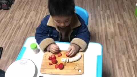 亲子摄影大赛——《雪人糖葫芦》——小许