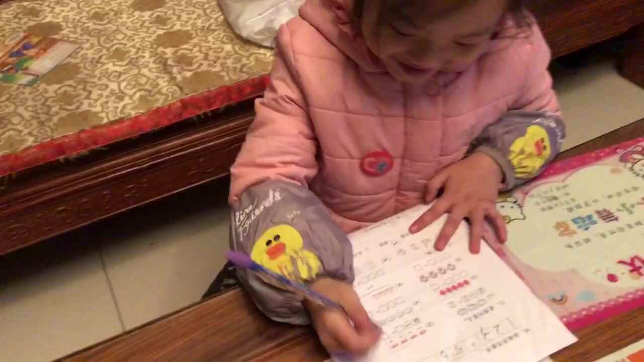 学前A班周余萌