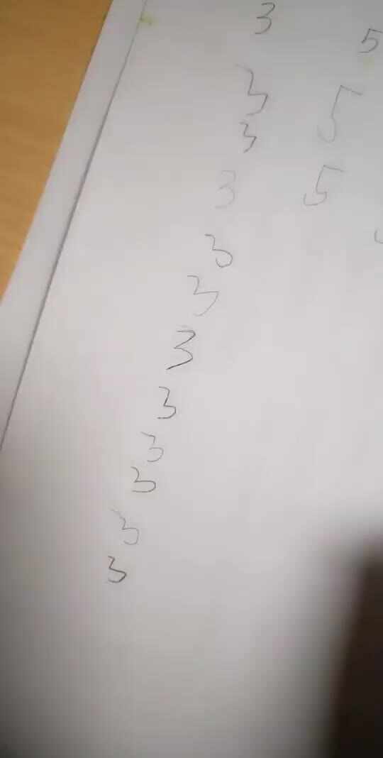 练习数字~杨谨帆