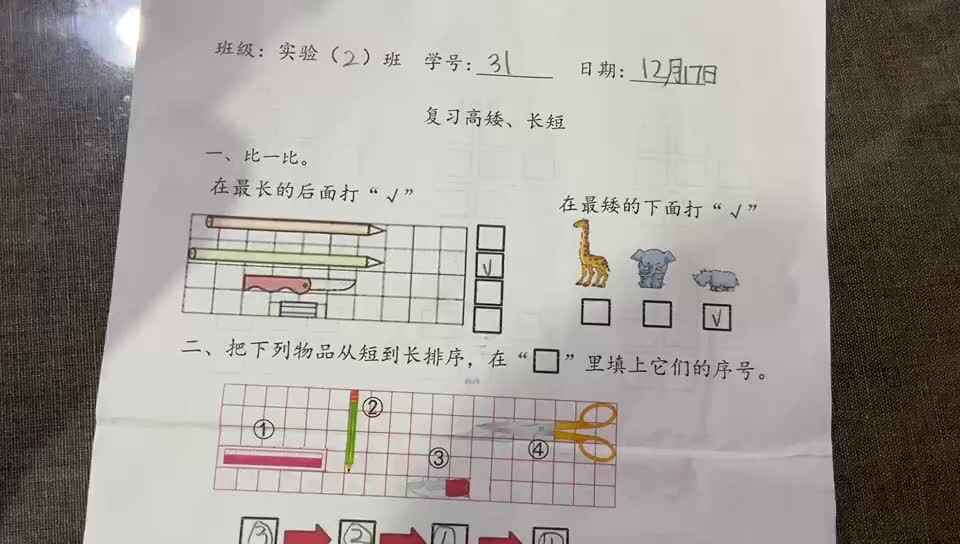 31号学习单反馈