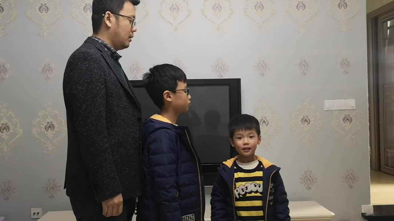 2019.12.9大A班雒昊然家庭作业《高矮排序》