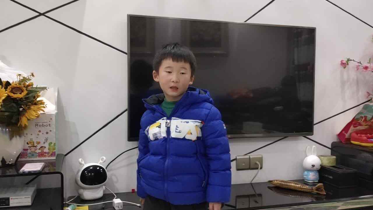 2019.12.25大A班冉皓宇《橙心橙意》