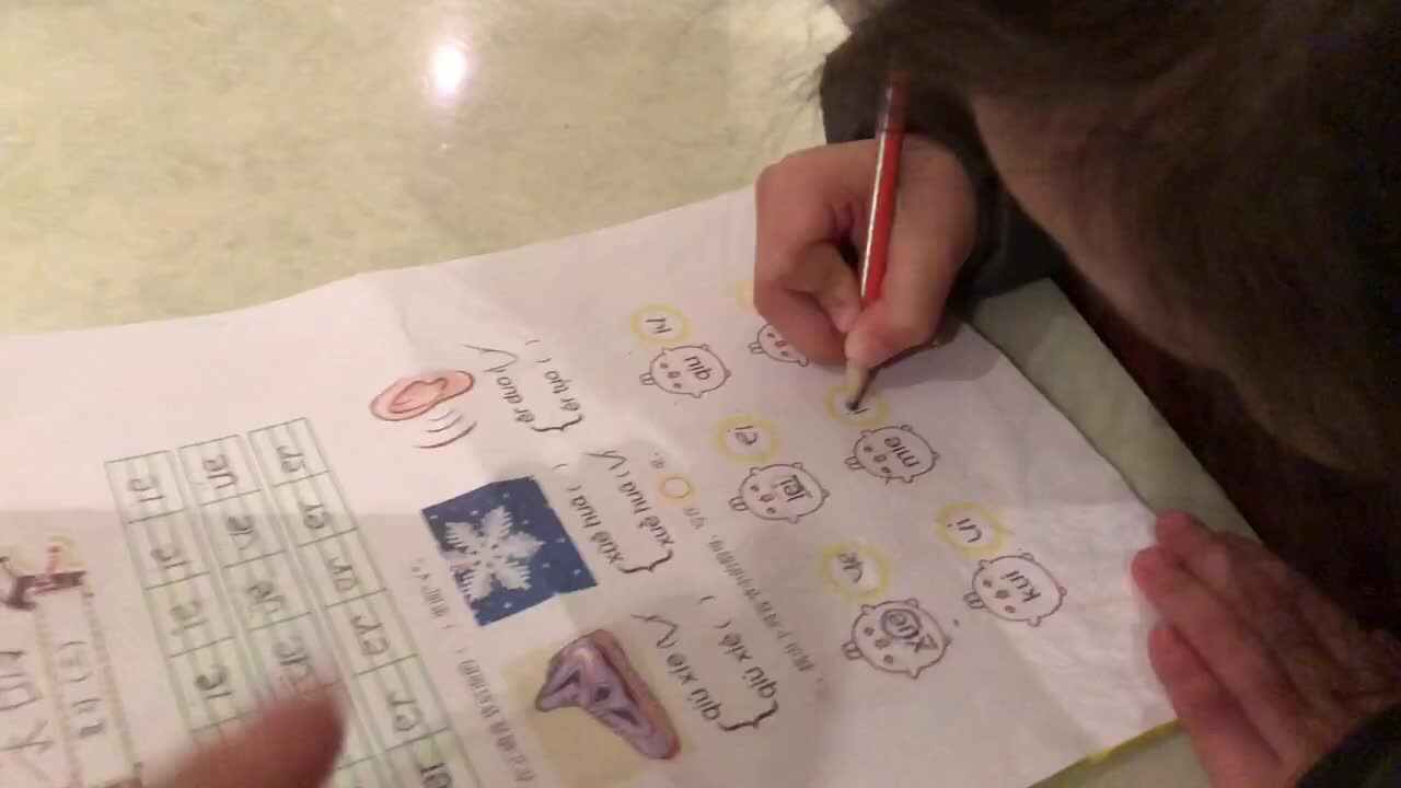 12月29日学前A班周余萌