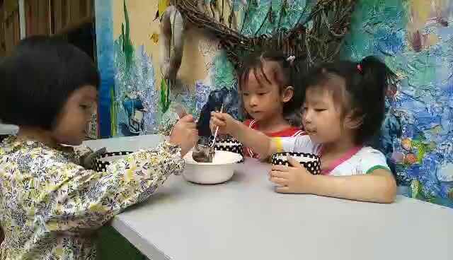 舀豆子的乐趣