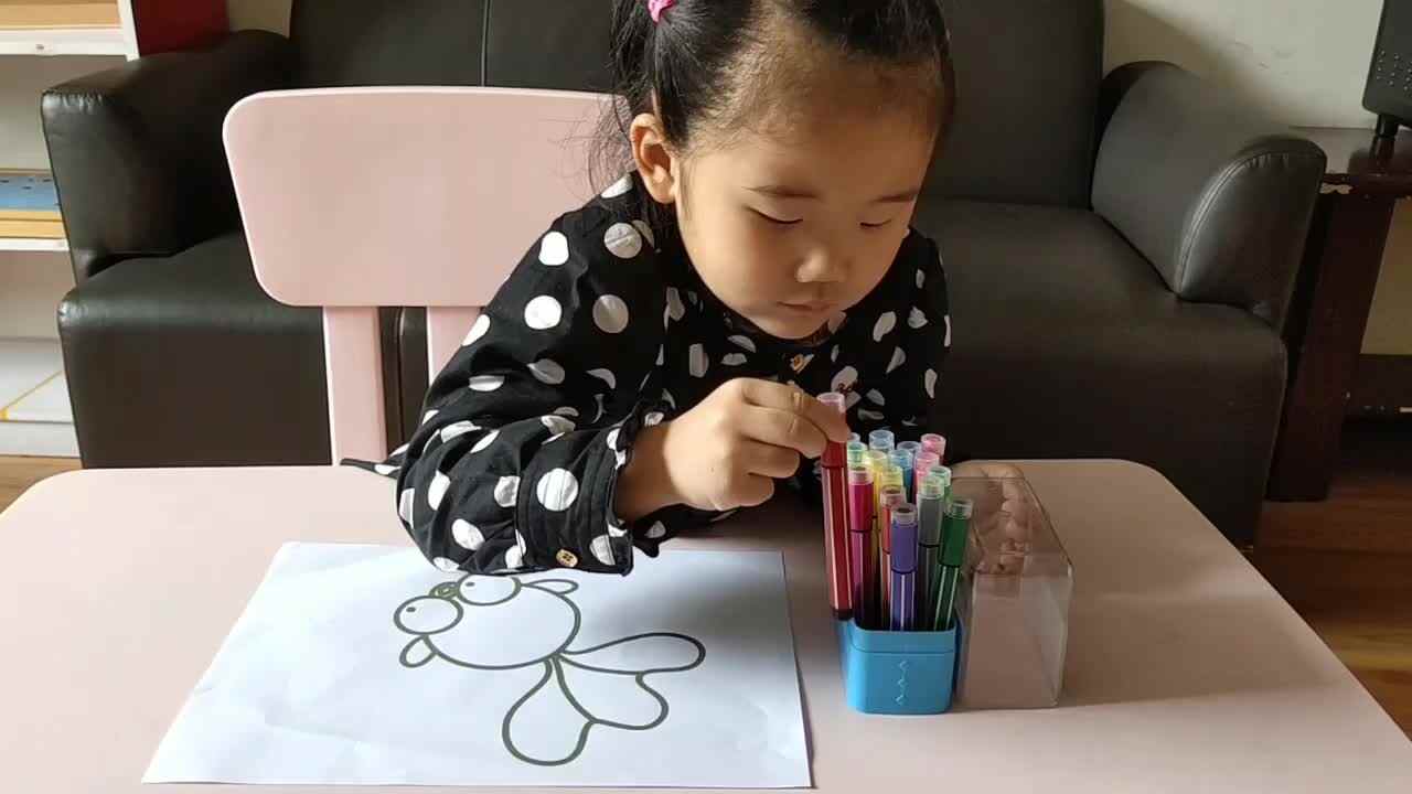 萌娃在绘画艺术