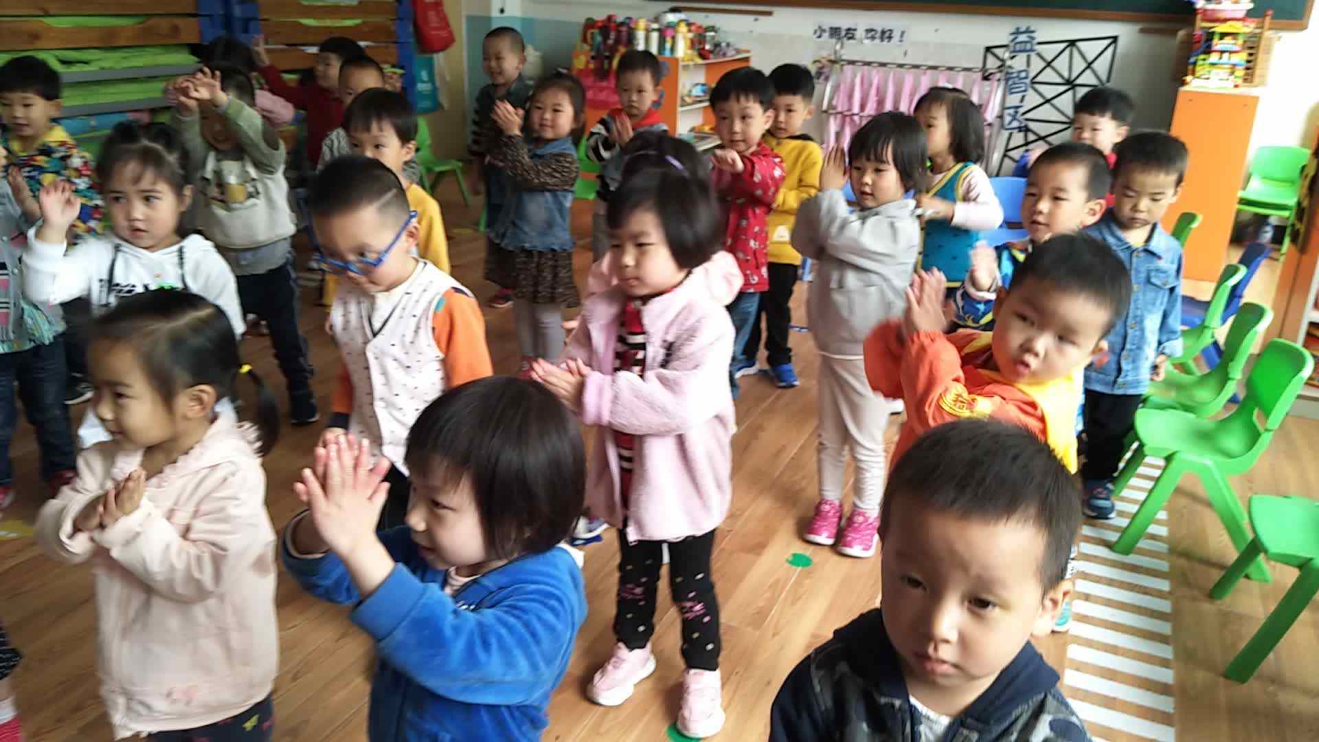 做早操了