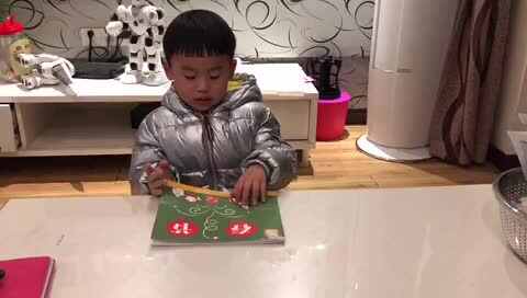 2020年1月8日实验中班29号家庭作业