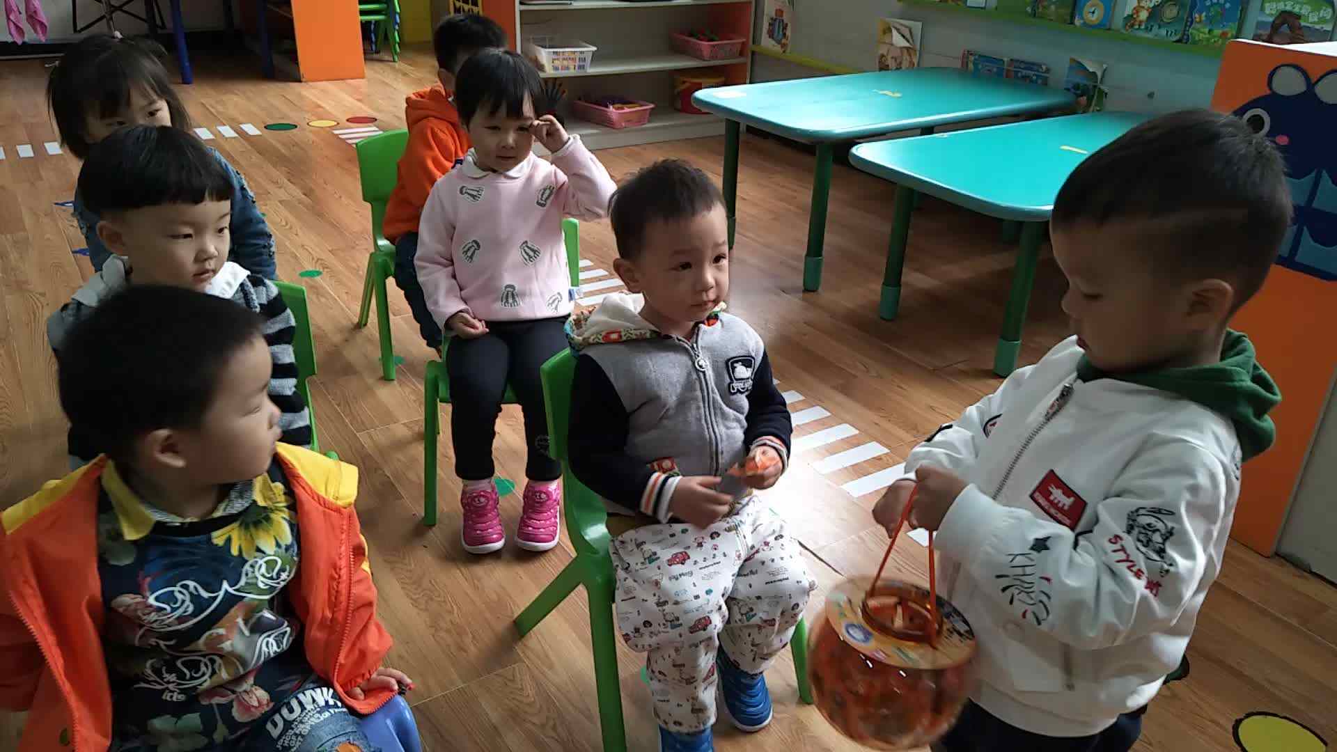 萌娃的表达能力