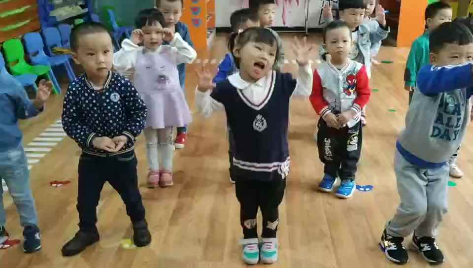 萌娃的早操