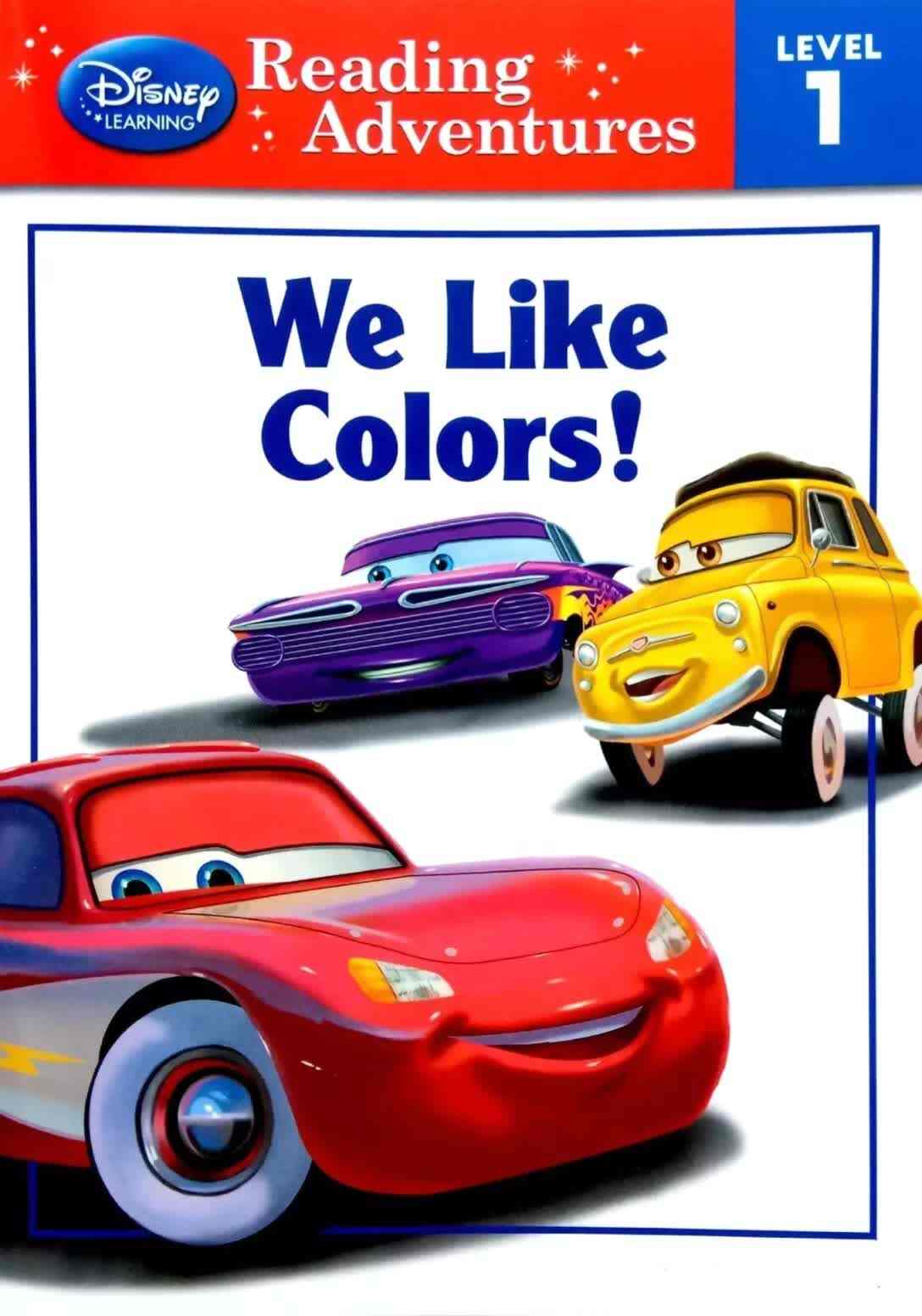 英文绘本We like colors
