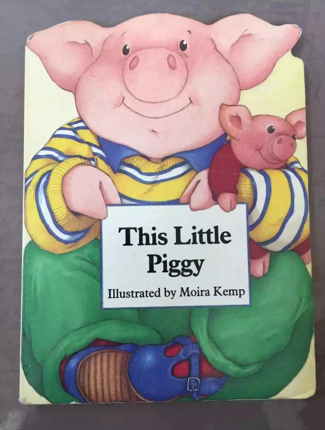 英文绘本 This Little Piggy