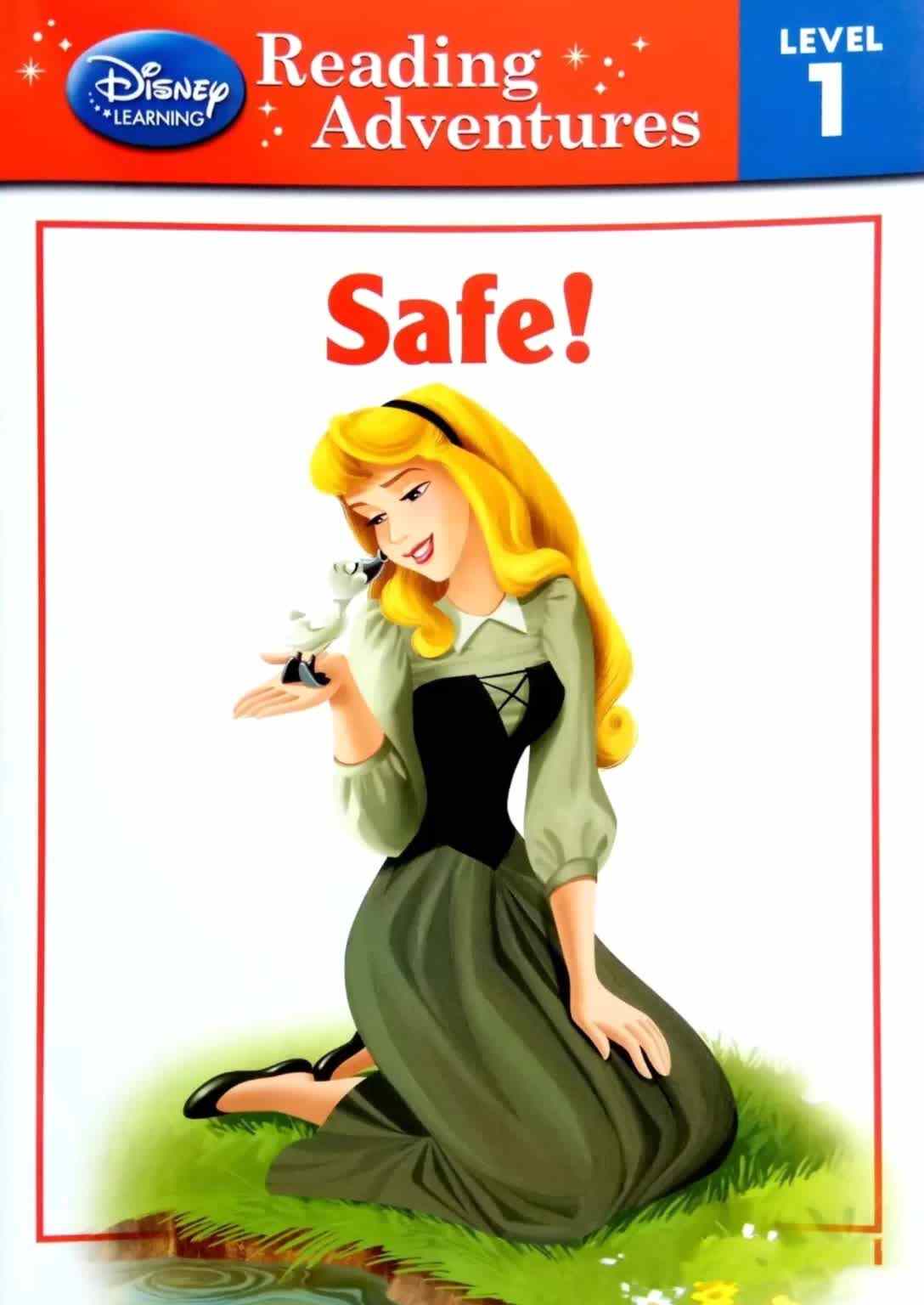 迪士尼英文绘本公主系列Safe