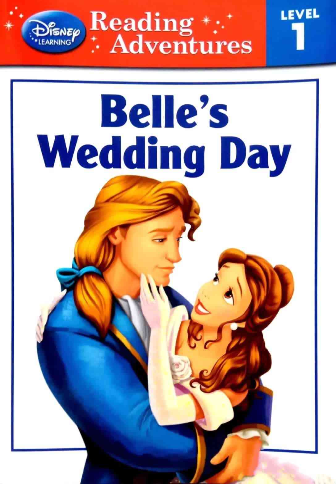 迪士尼英文绘本公主系列 Belle's Wedding Day