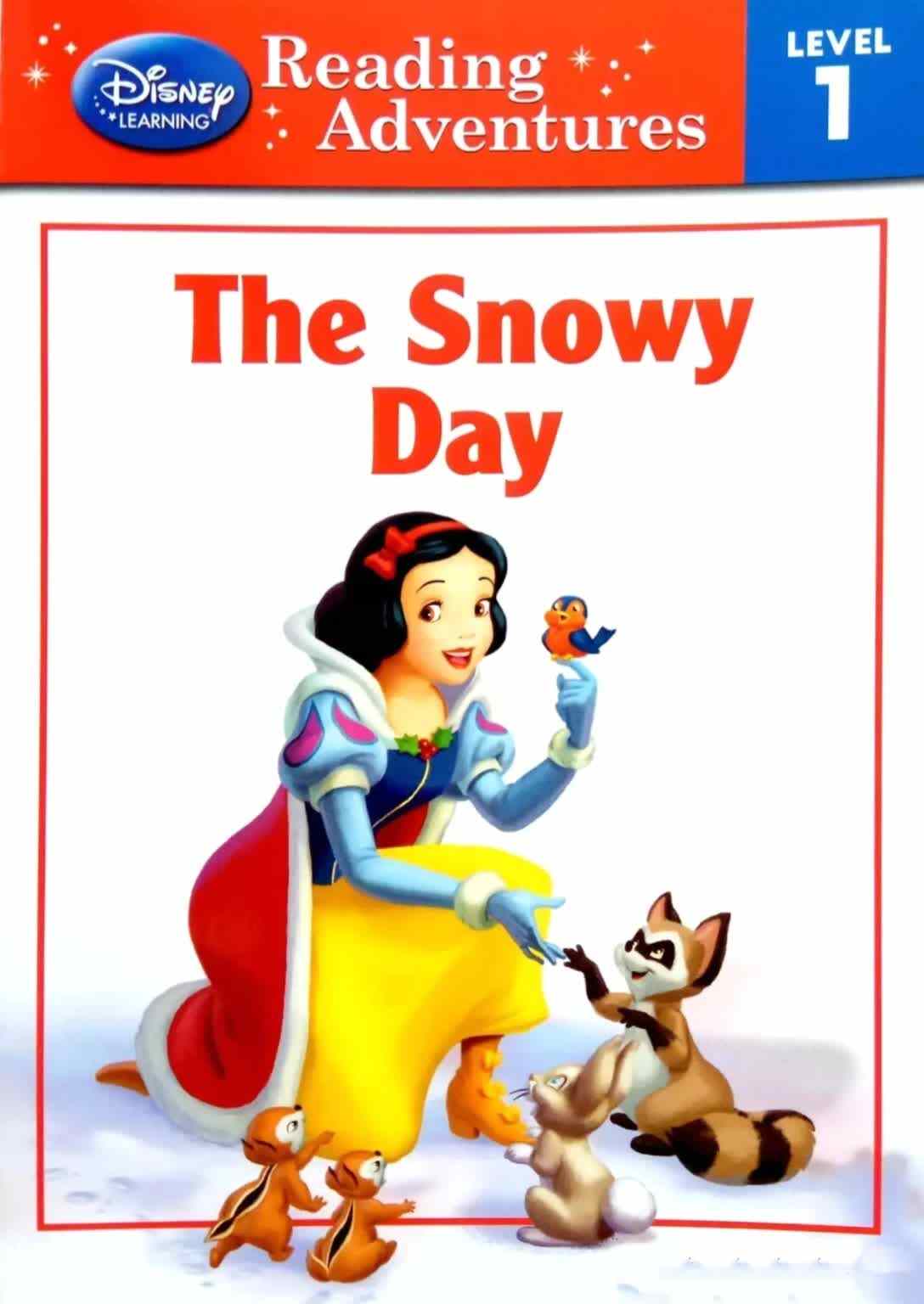 迪士尼英文绘本公主系列 The Snowy Day