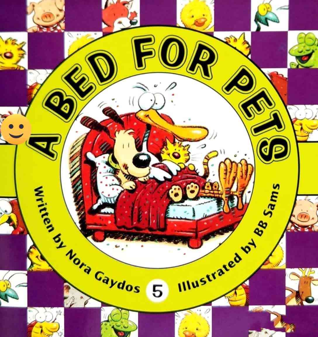 英文绘本自然拼读法系列A Bed For Pets