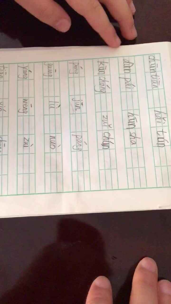 2020.3.26高翊轩拼音作业