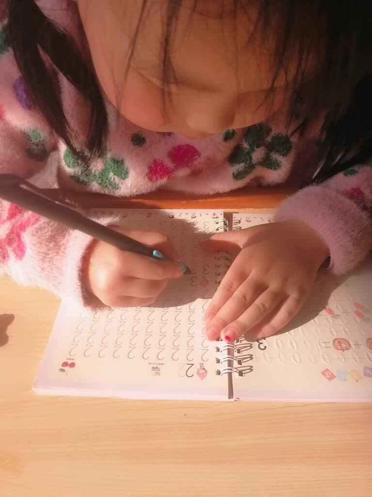 认识数字3   刘宸央