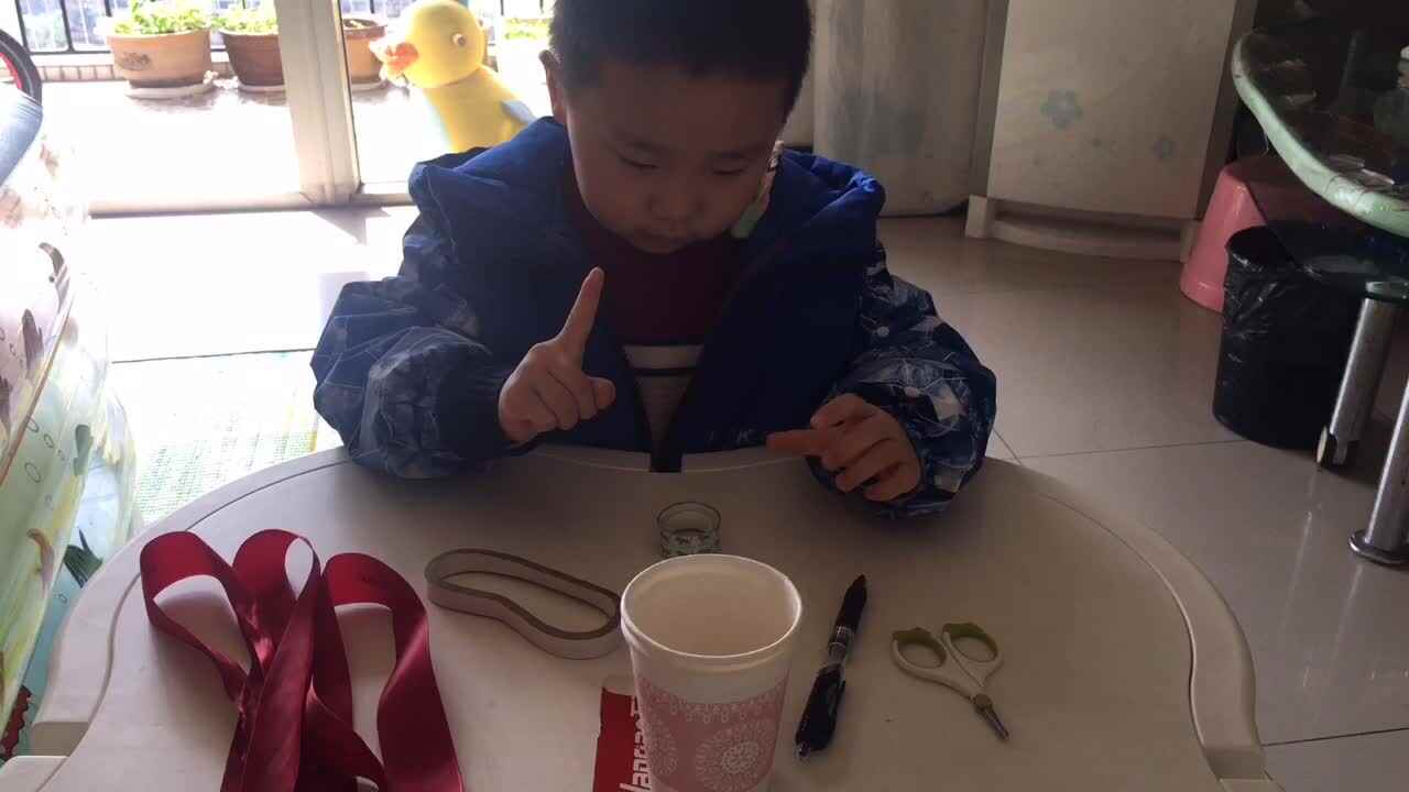 纸杯花瓶