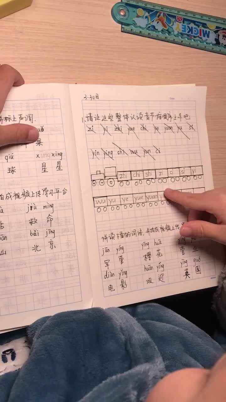 实验2班张桐安3.30语文作业