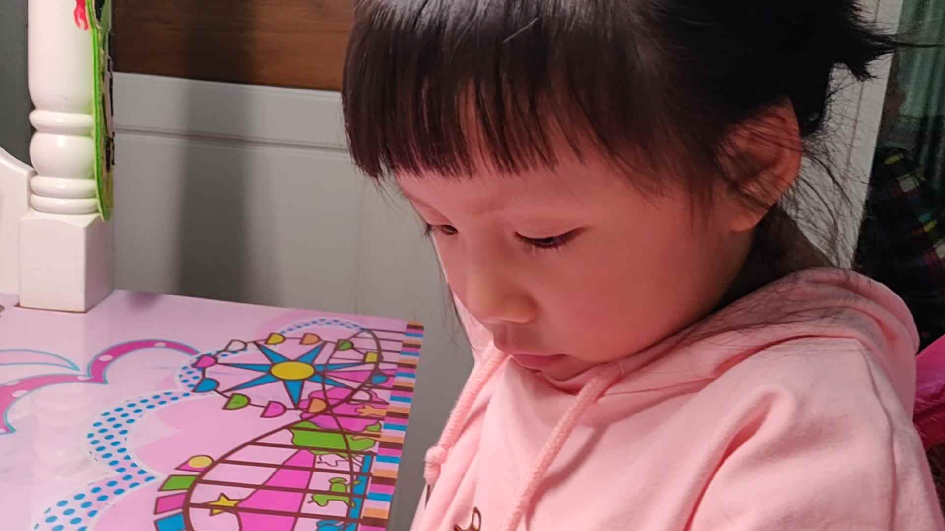 2020-3-24实验中班14号张可欣家庭作业反馈