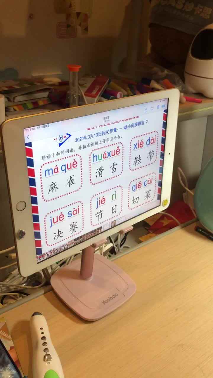 3.13拼音作业