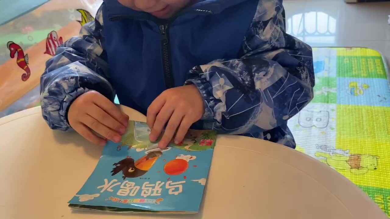 乌鸦喝水