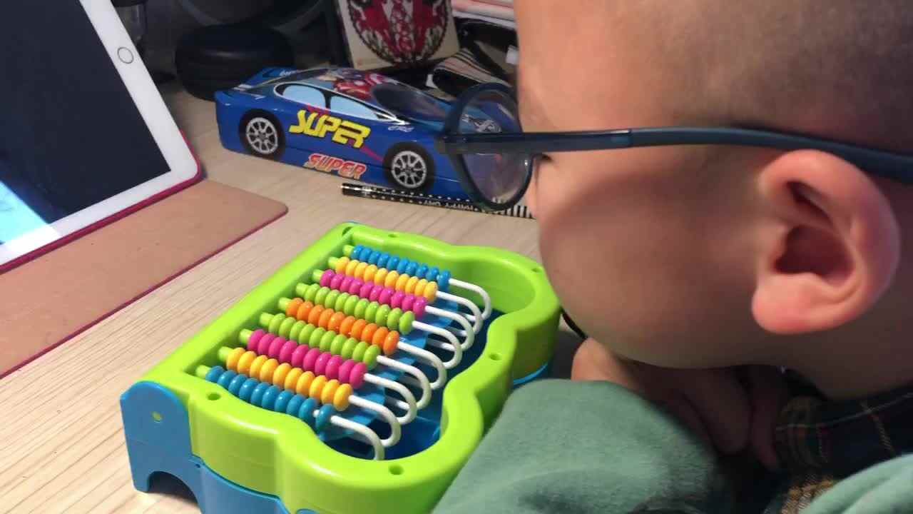 2020.3.19学B班陈松梓数学亲子作业