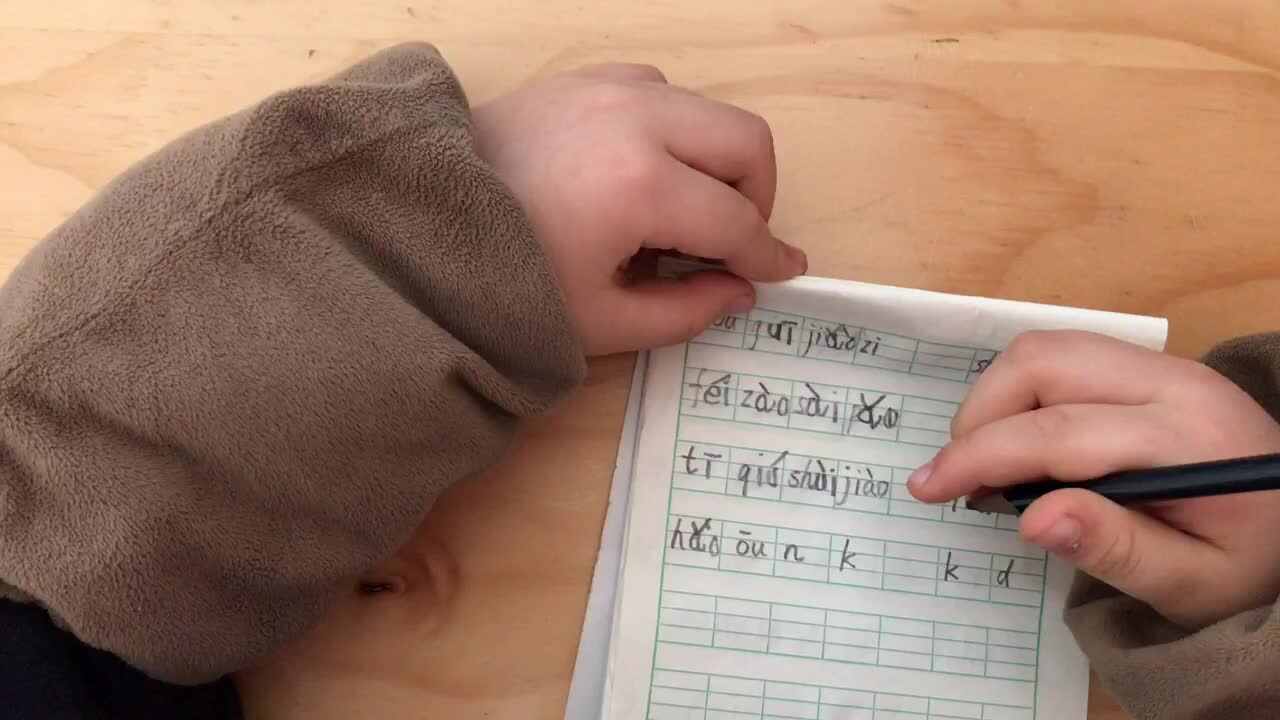 2020.3.12高翊轩拼音作业