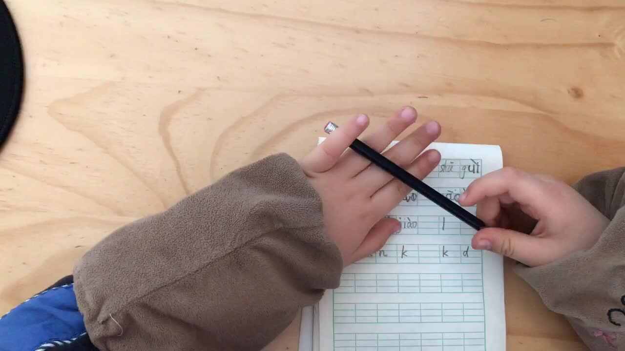 2020.3.13高翊轩拼音作业