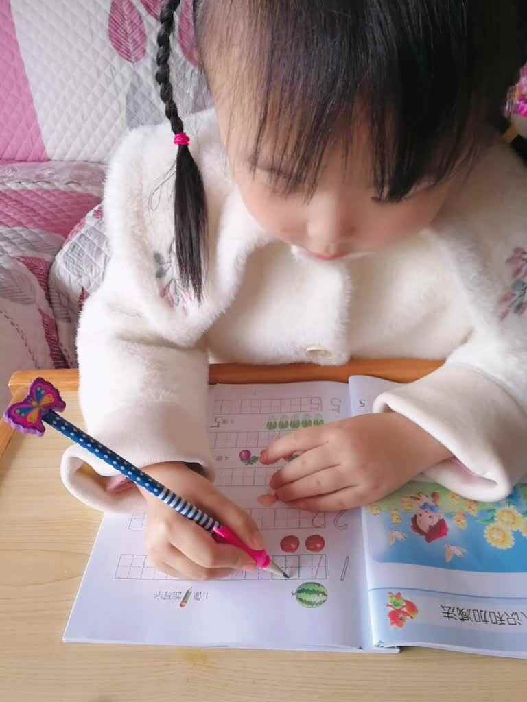 认识数字1    刘宸央