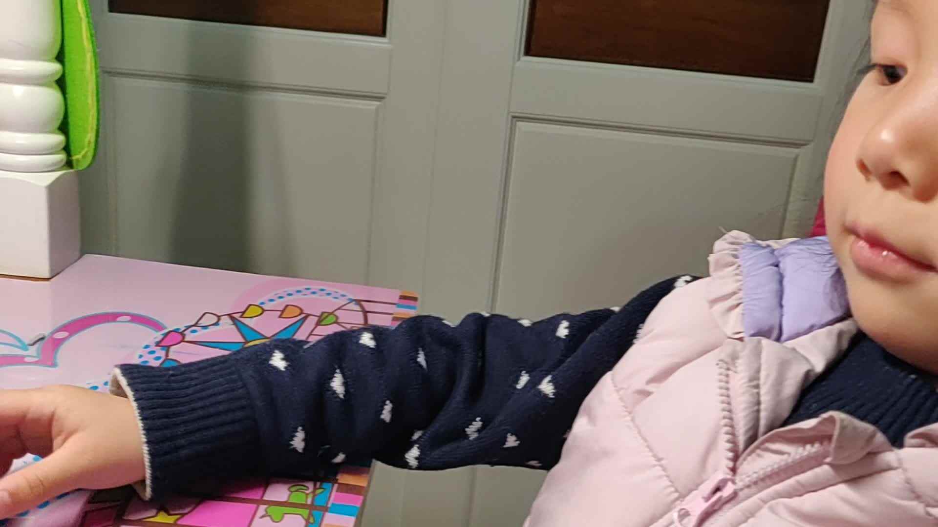 2020-4-14实验中班14号张可欣家庭作业反馈