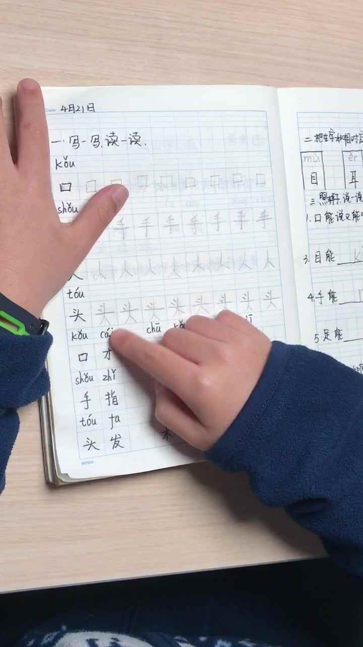 实验2班张桐安4.21语文作业