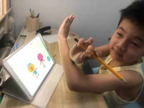 王佑辰家庭作业英语2