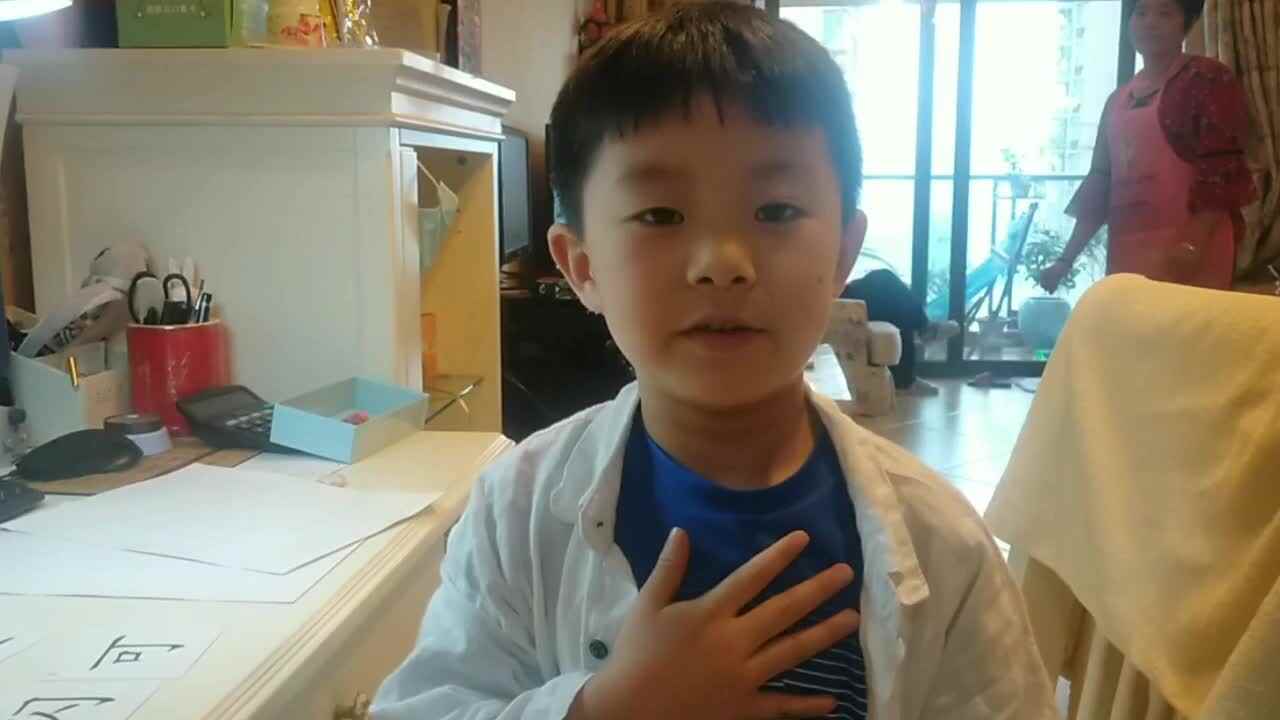 实验学前三班唐梓铭2020.5.25拼音，数学，英语家庭作业