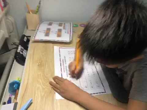 王佑辰家庭作业语文